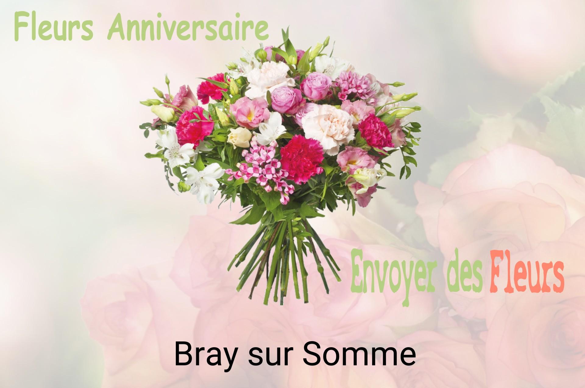 Bouquet de fleurs d’anniversaire livré à Bray-sur-Somme